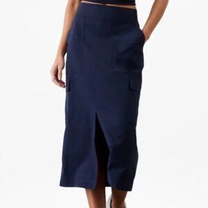 Brooklyn Heights High Rise Cargo Skirt